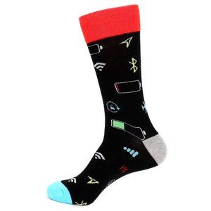 Men's Smart Phone Novelty Socks